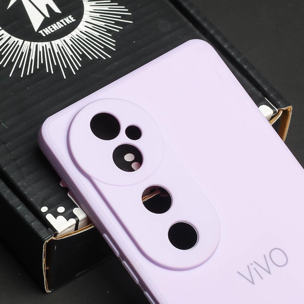 Purple Candy silicone Case for Vivo V40