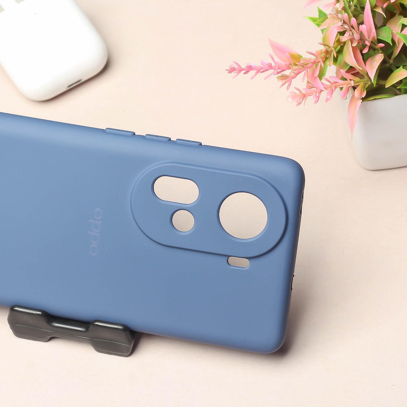 Blue Camera Original Silicone case for Oppo Reno 11