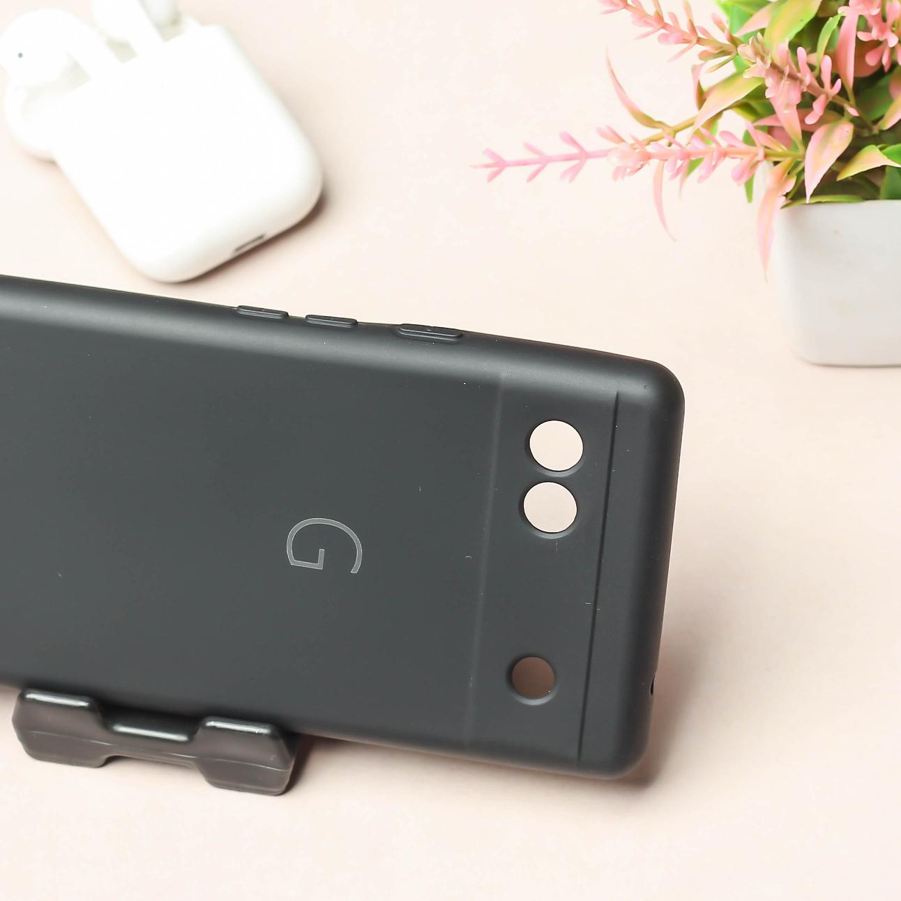 Black Camera Original Silicone case for Google Pixel 6A