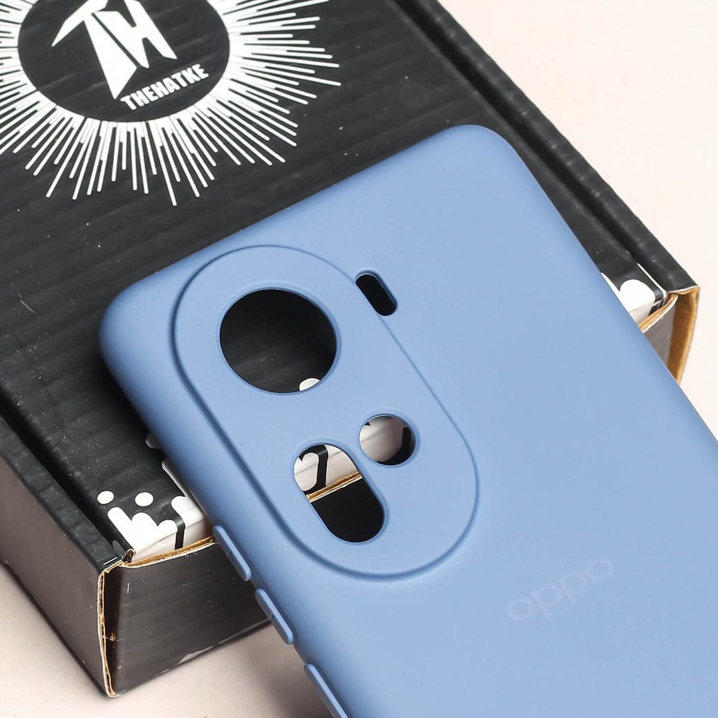 Blue Camera Original Silicone case for Oppo Reno 11