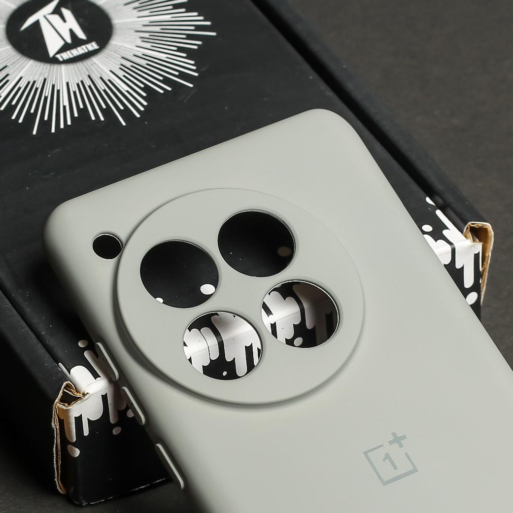 Light Brown Camera Original Silicone case for Oneplus 12r