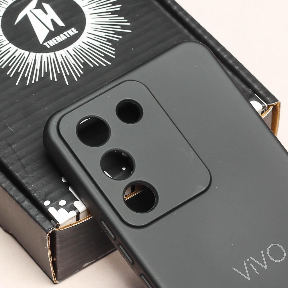 Black Camera Original Silicone case for Vivo Y200