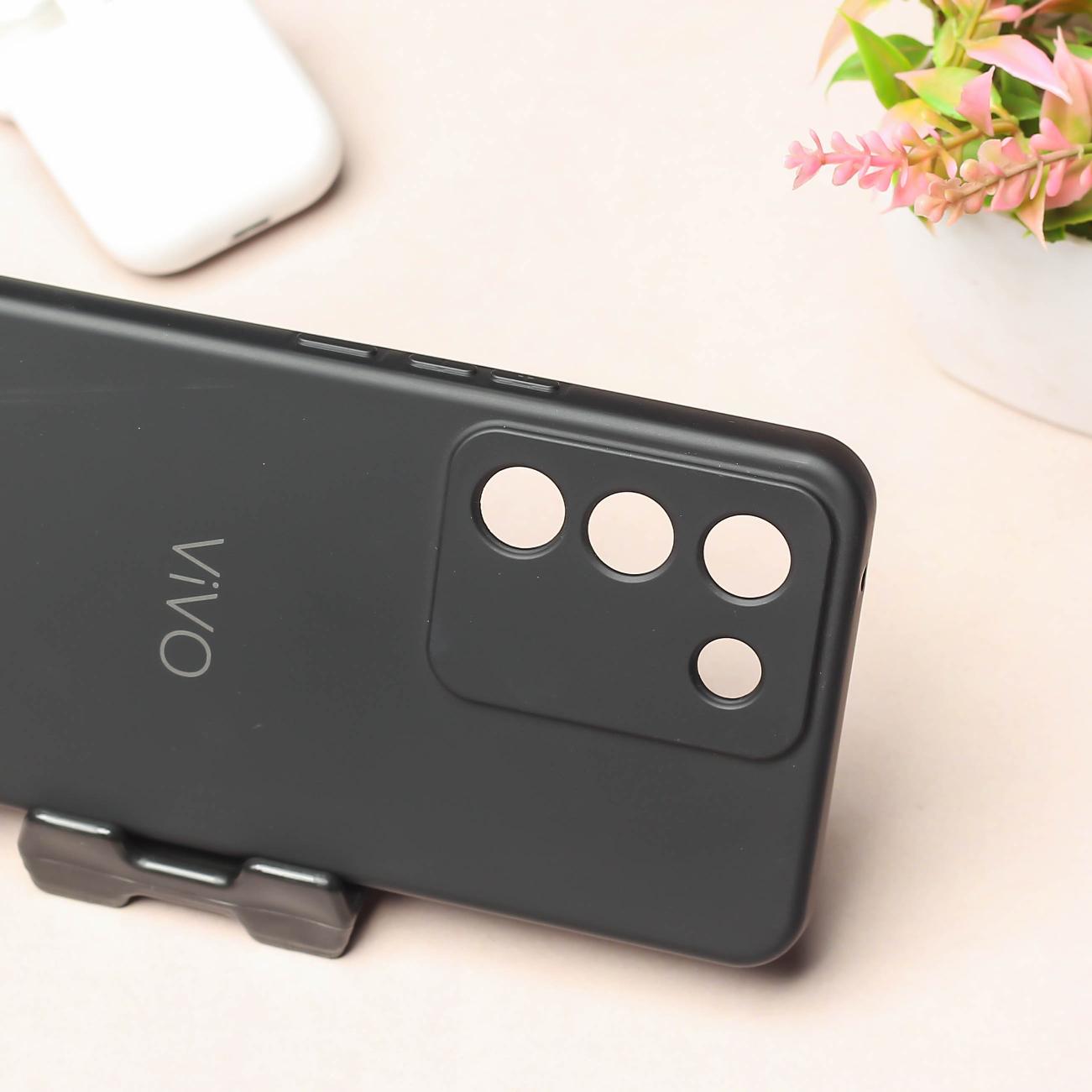 Black Camera Original Silicone case for Vivo Y200