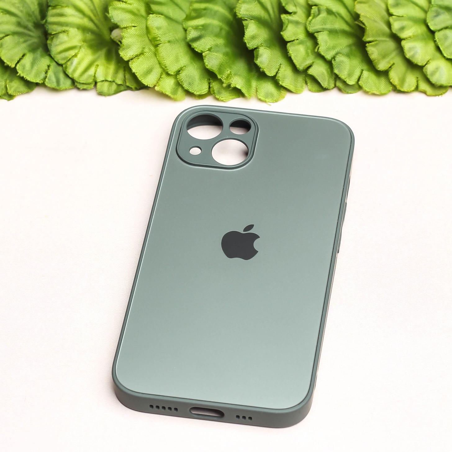 Grey Matte Fiber Silicone case for Apple iphone 13 Mini