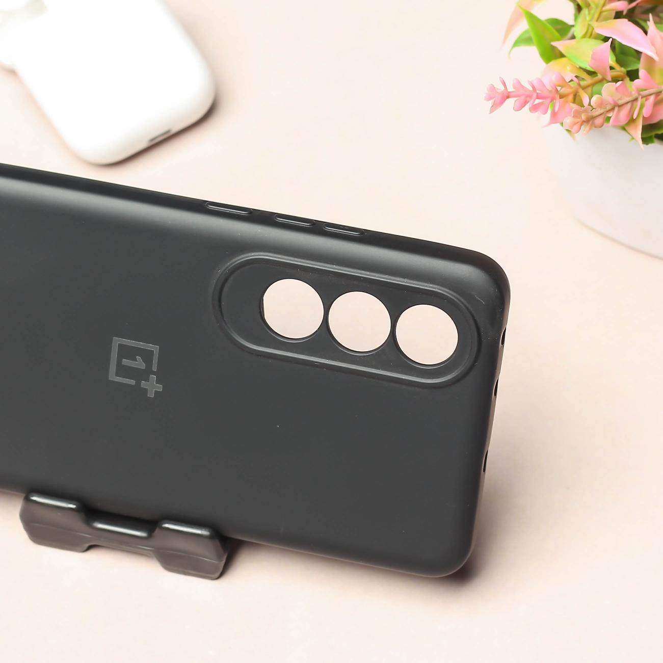 Black Camera Original Silicone case for Oneplus Nord CE 4