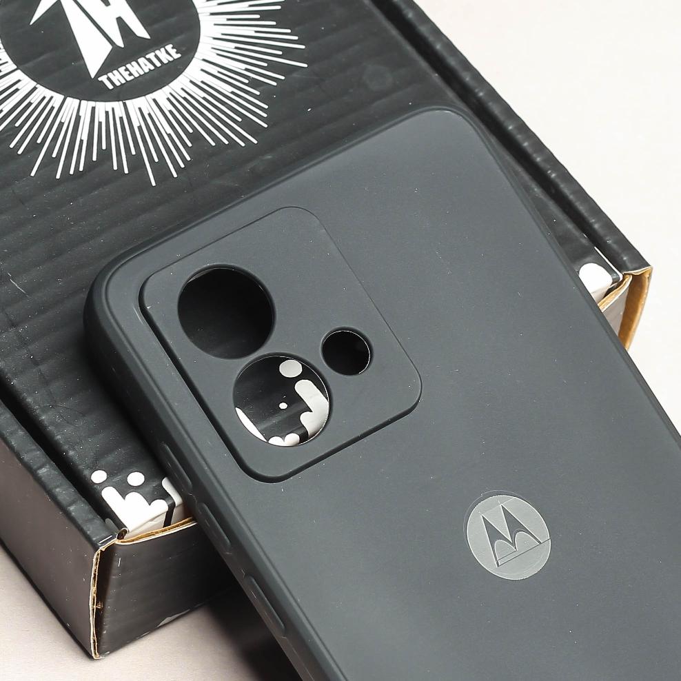 Black Camera Original Silicone case for Motorola Edge 40 Neo