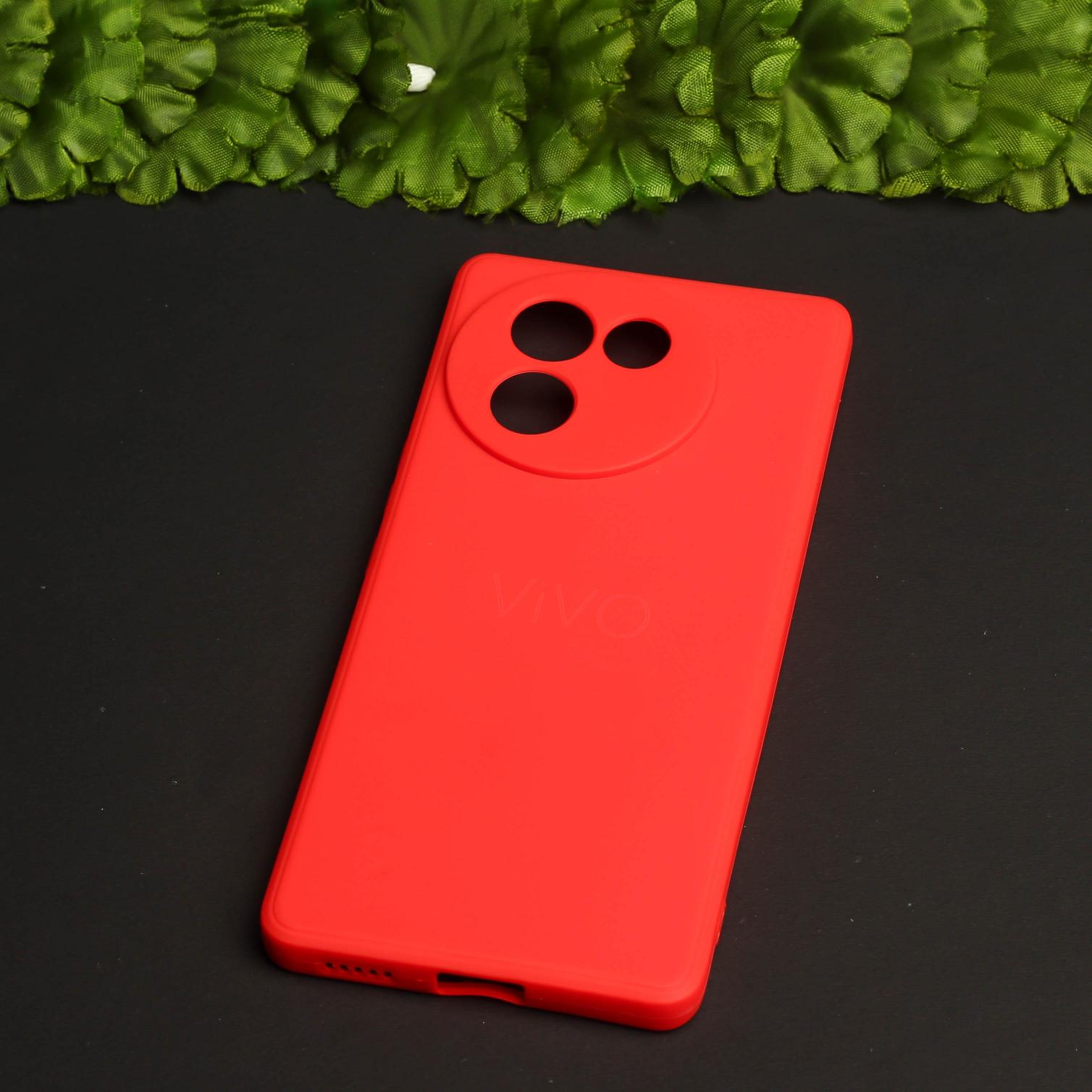 Red Candy silicone Case for Vivo V30E