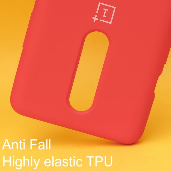 Red Original Silicone case for Oneplus 8
