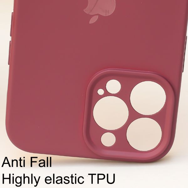 Wine Candy Silicone Case for Apple Iphone 13 Pro