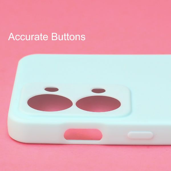 Light Blue Candy Silicone Case for Oneplus Nord 2T