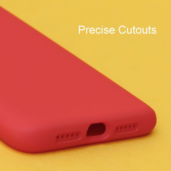 Red Original Silicone case for Oneplus 7