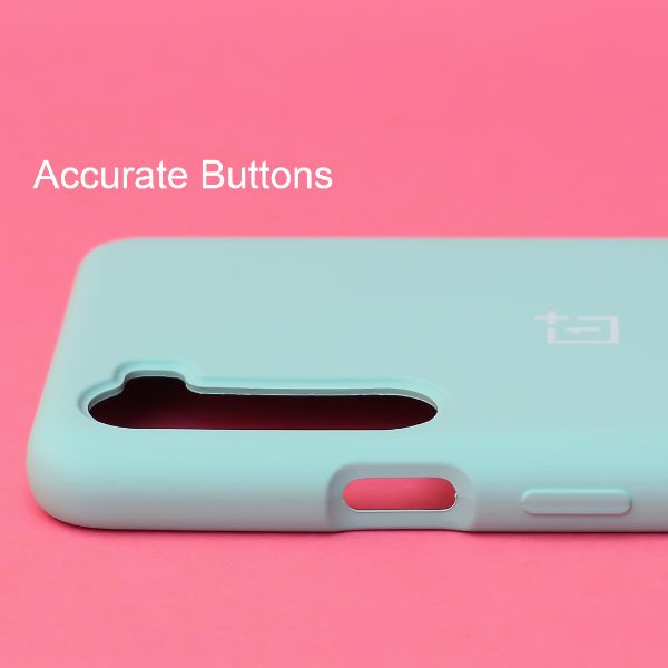 Light Blue Original Silicone case for Oneplus Nord