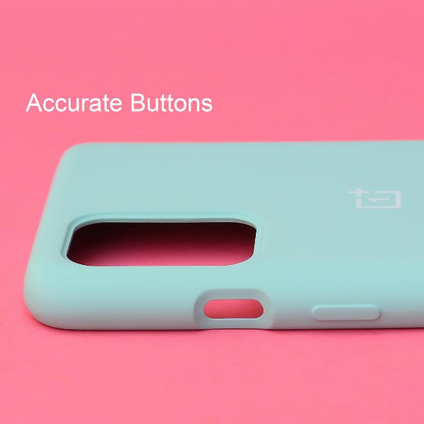 Light Blue Original Silicone case for Oneplus 8t