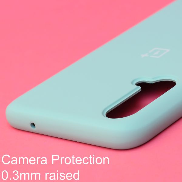 Light Blue Original Silicone case for Oneplus Nord CE