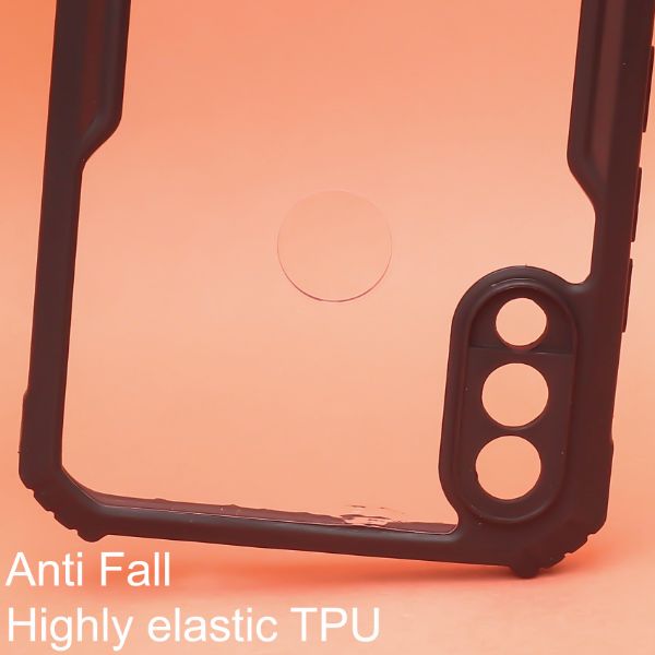 Hybrid Shockproof silicone safe transparent Case Redmi note 7 pro