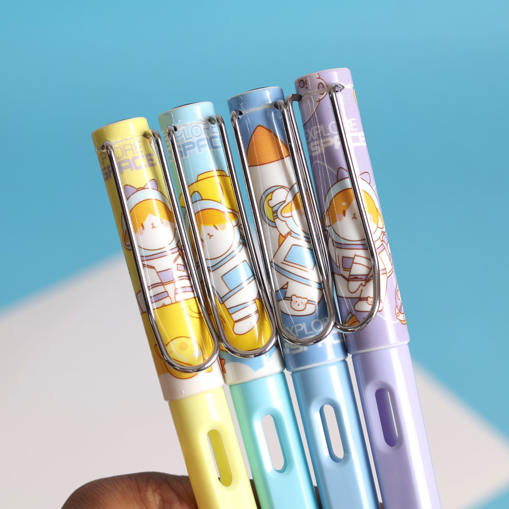 Space Rocket Fountain Pen Set