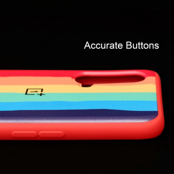 Rainbow Silicone Case for Oneplus Nord CE