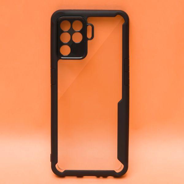 Hybrid Shockproof protective transparent Silicone Case for Oppo F19 Pro Plus