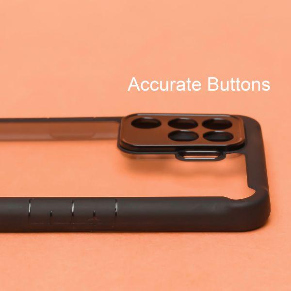 Hybrid Shockproof protective transparent Silicone Case for Oppo F19 Pro