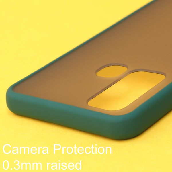 Dark Green Smoke case for Vivo Y50