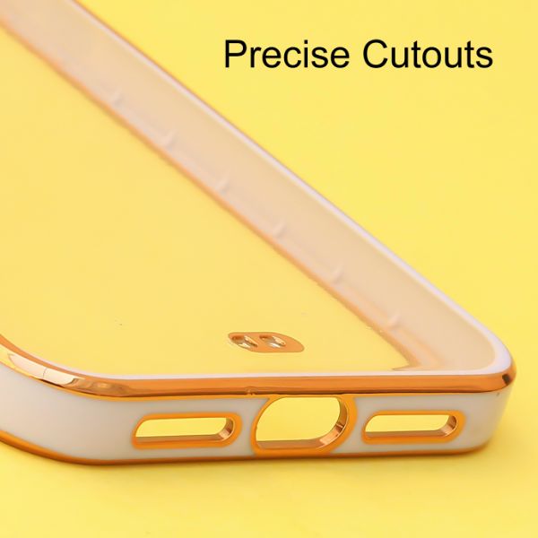 Purple Electroplated Transparent Case for Apple iphone 11