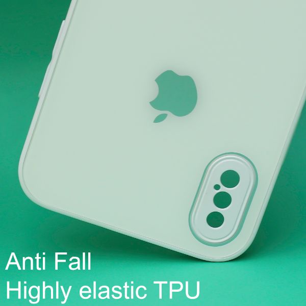 White camera Safe mirror case for Apple Iphone X/Xs