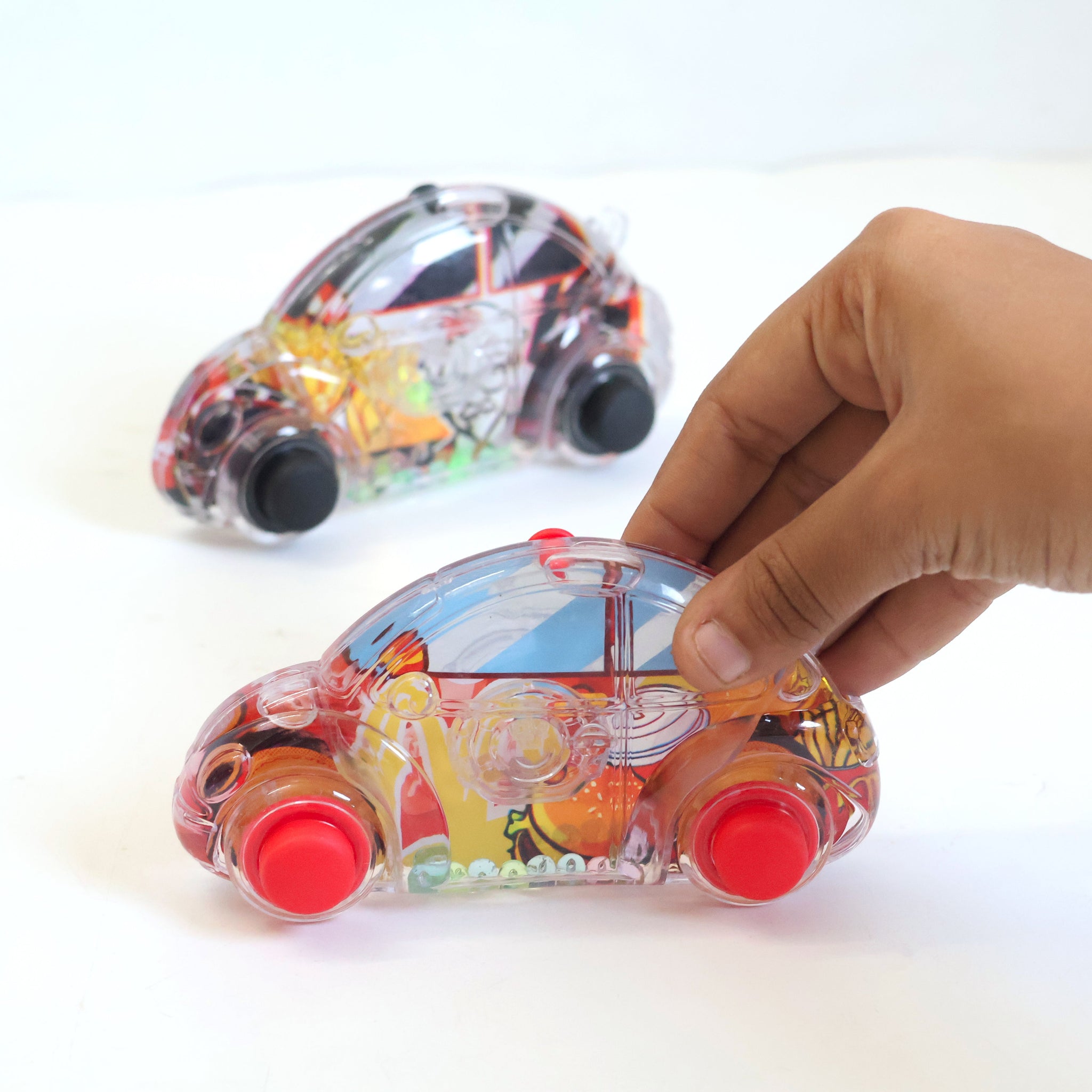 Car Shaped Water Ring Toss Game