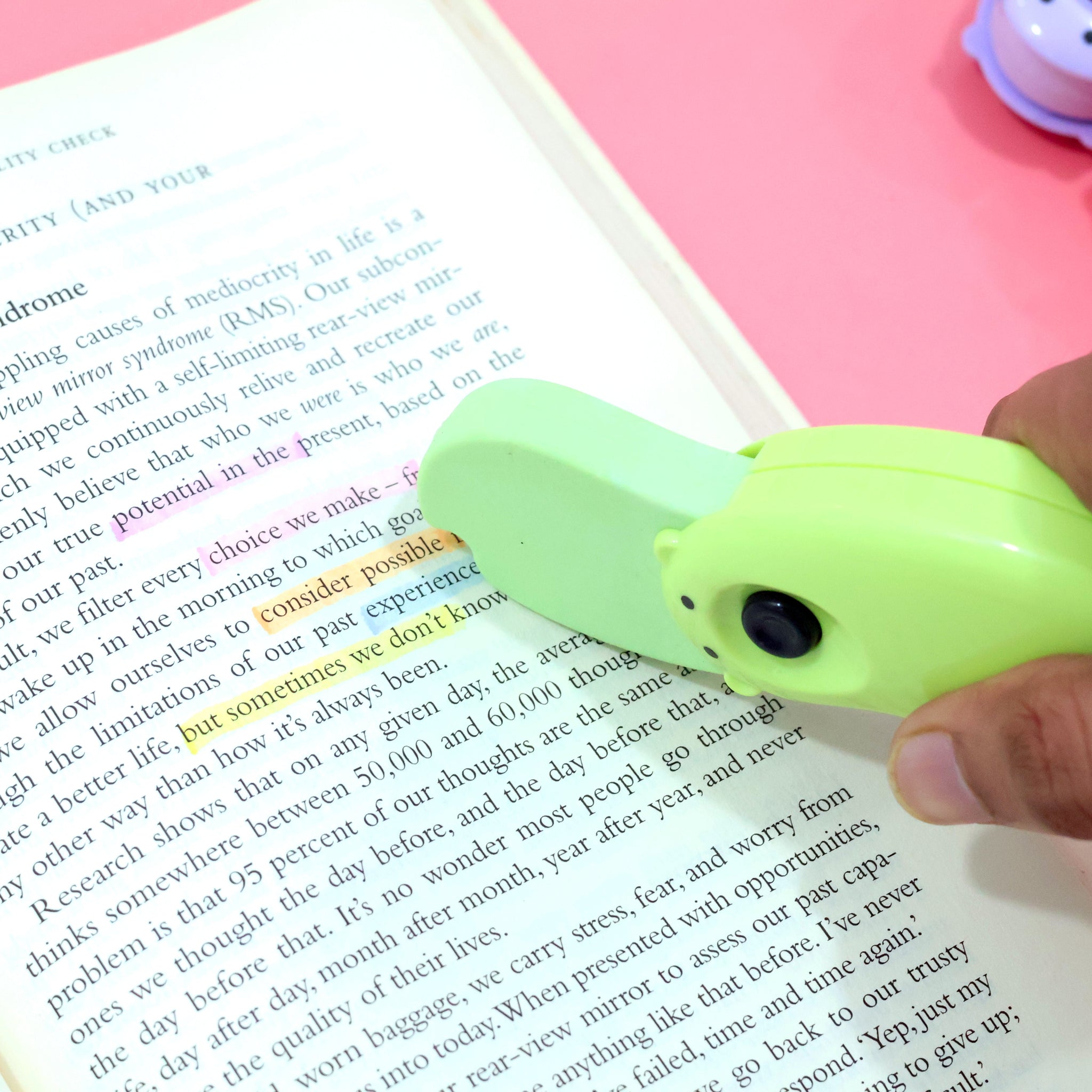 Kawaii Spring Press Rotating Eraser