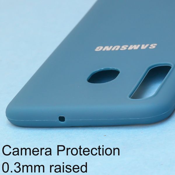 Cosmic Blue Silicone Case for Samsung A30