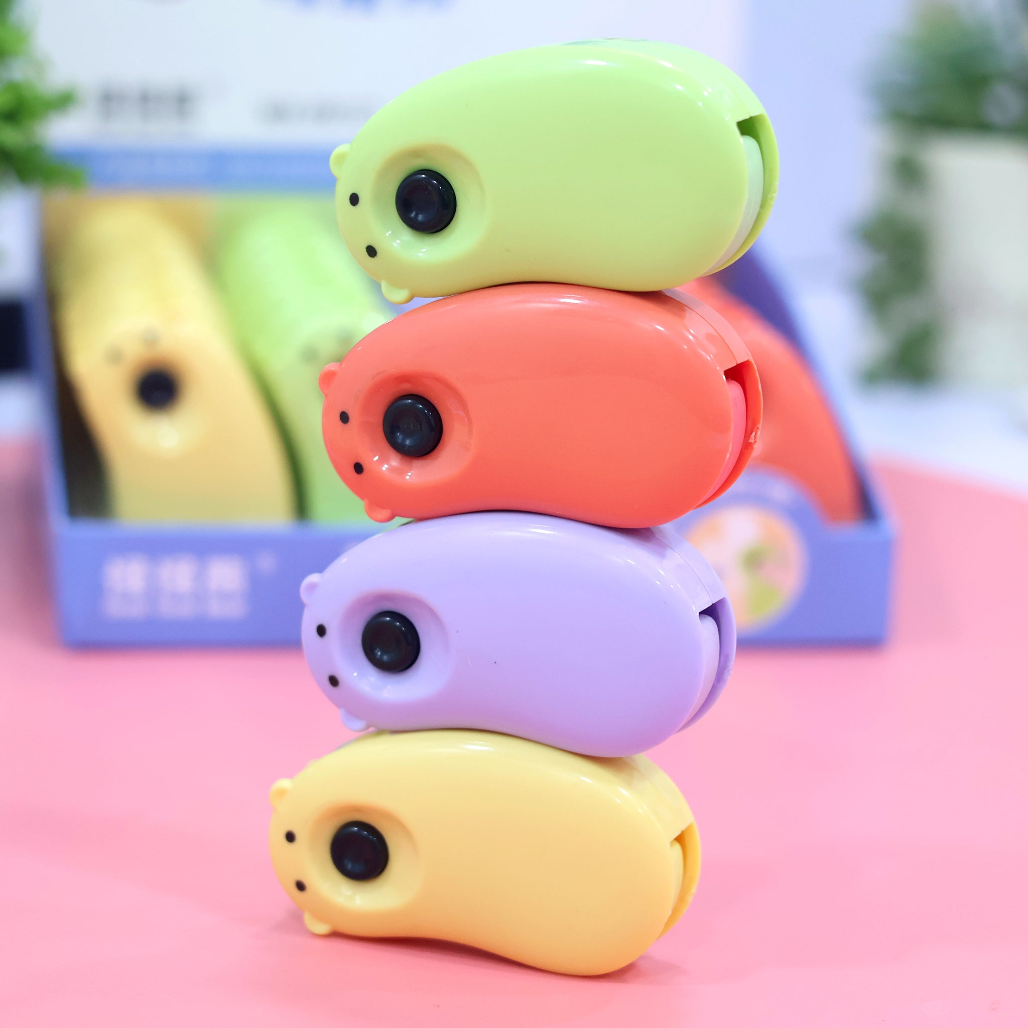 Kawaii Spring Press Rotating Eraser