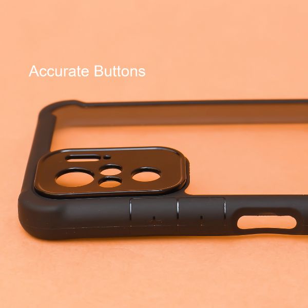 Shockproof protective transparent silicone Case for Redmi Note 10