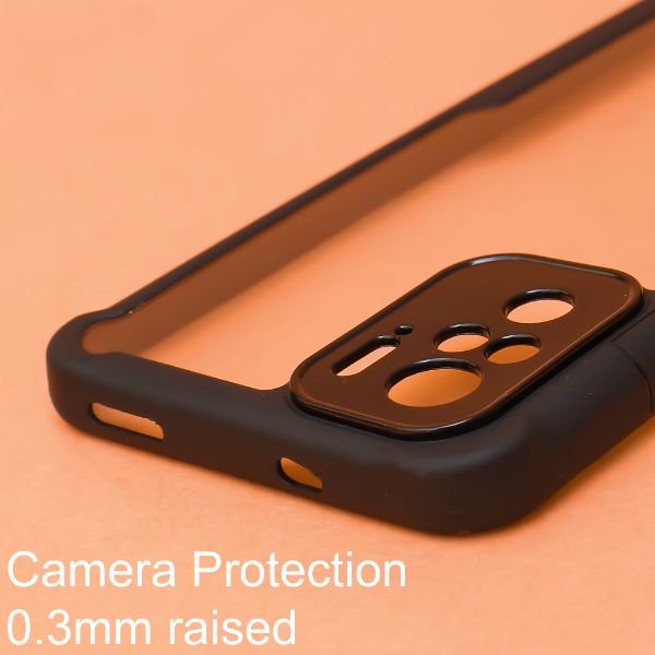 Shockproof protective transparent silicone Case for Redmi Note 10