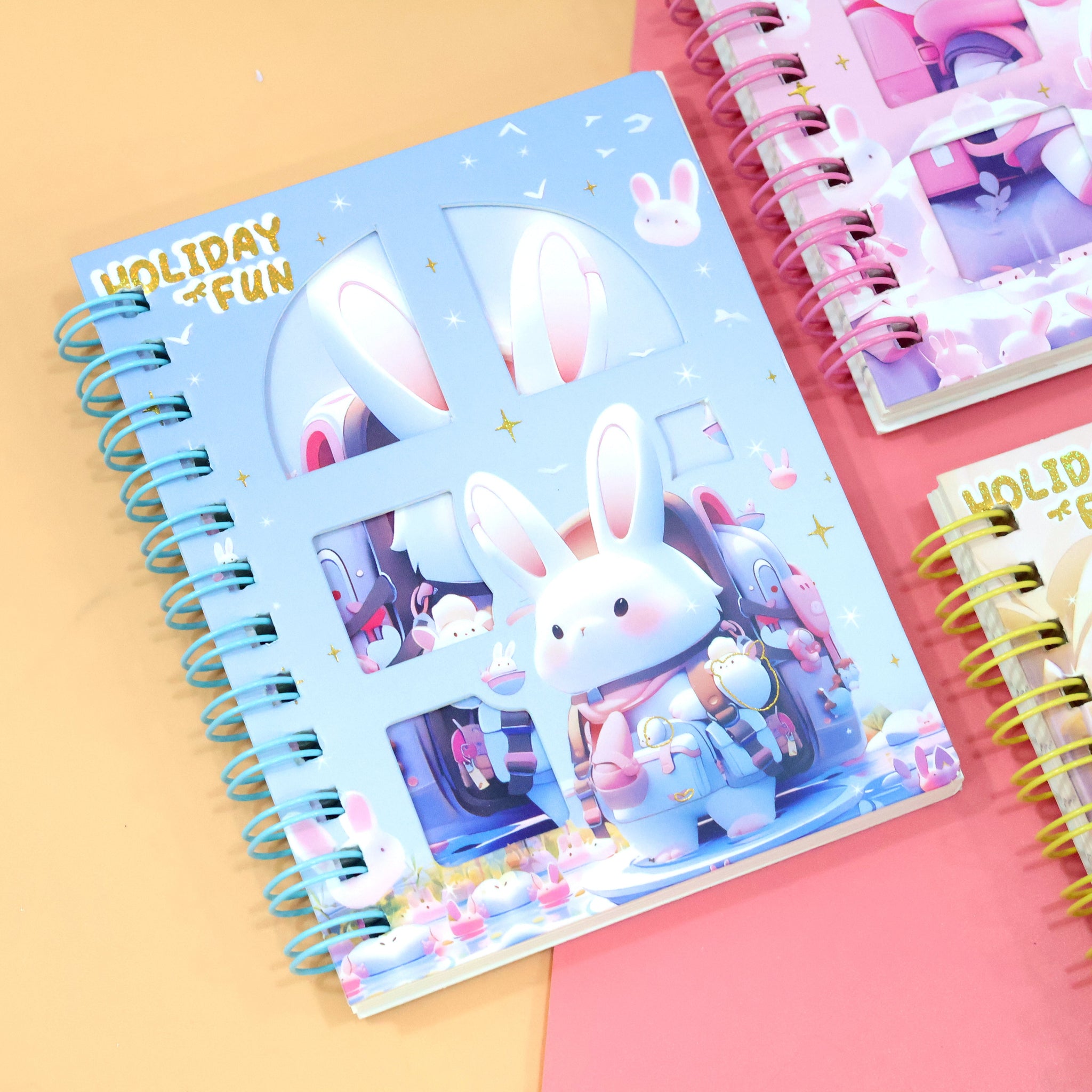 Holiday Fun Space Spiral Mini Diary