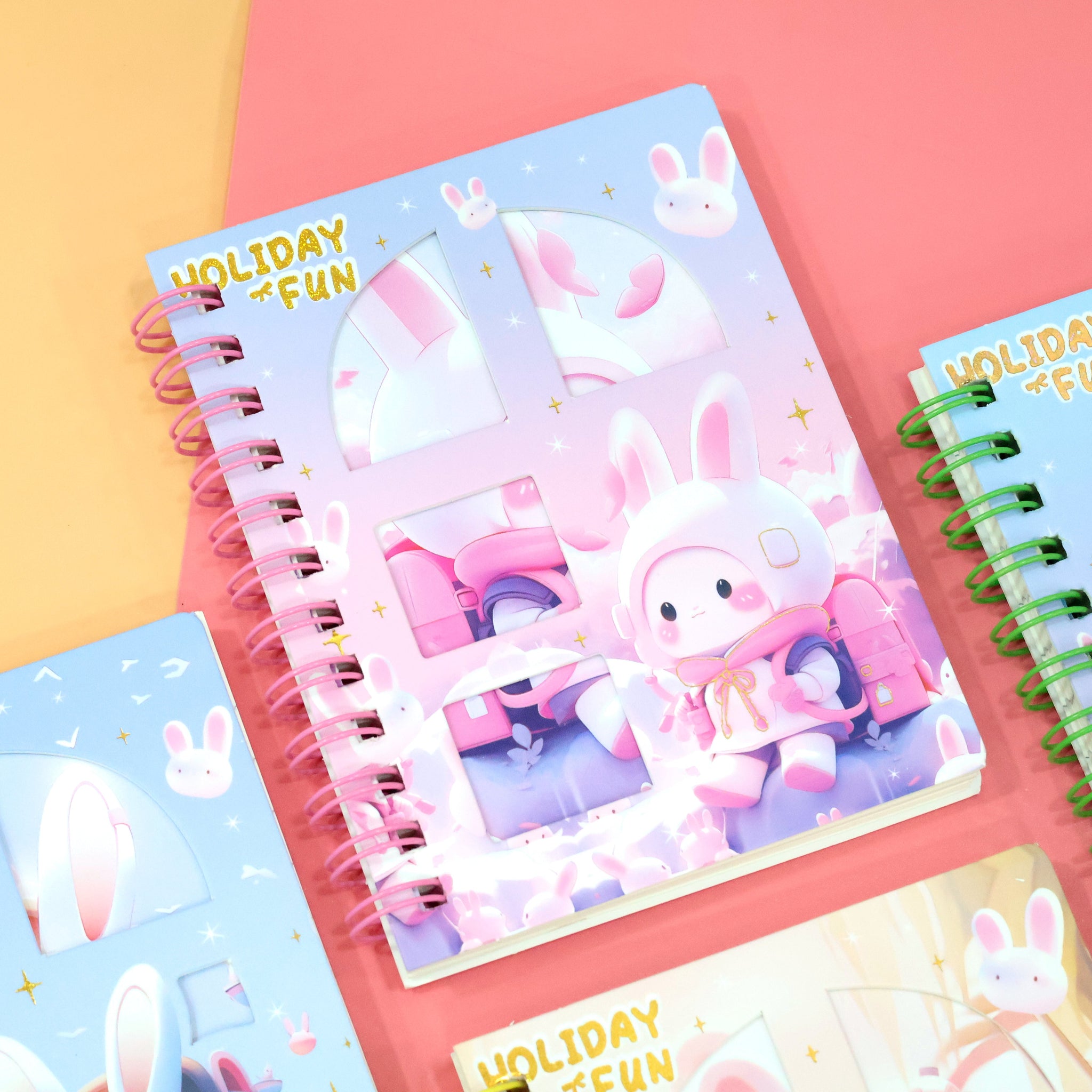 Holiday Fun Space Spiral Mini Diary