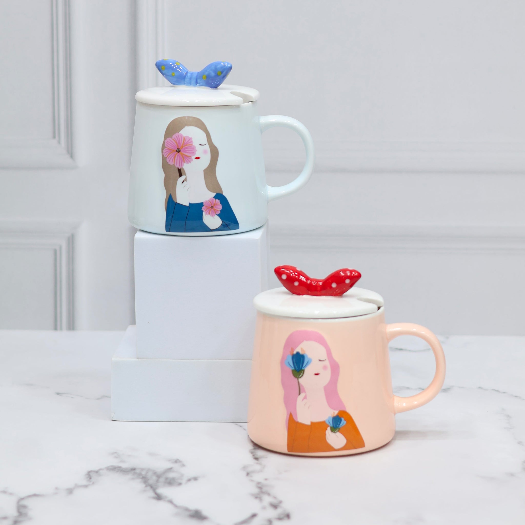 Flower Girl Ceramic Mug