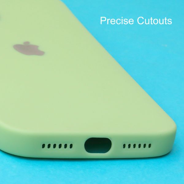 Light Green Spazy Silicone Case for Apple Iphone 12