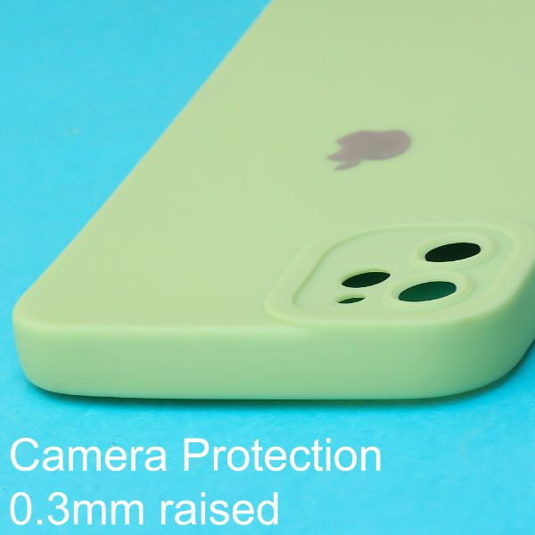 Light Green Spazy Silicone Case for Apple Iphone 12