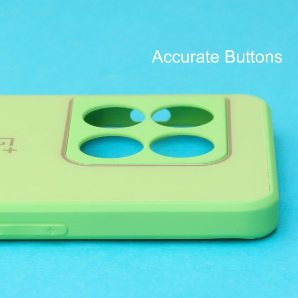 Light Green camera Safe mirror case for Oneplus 10 Pro