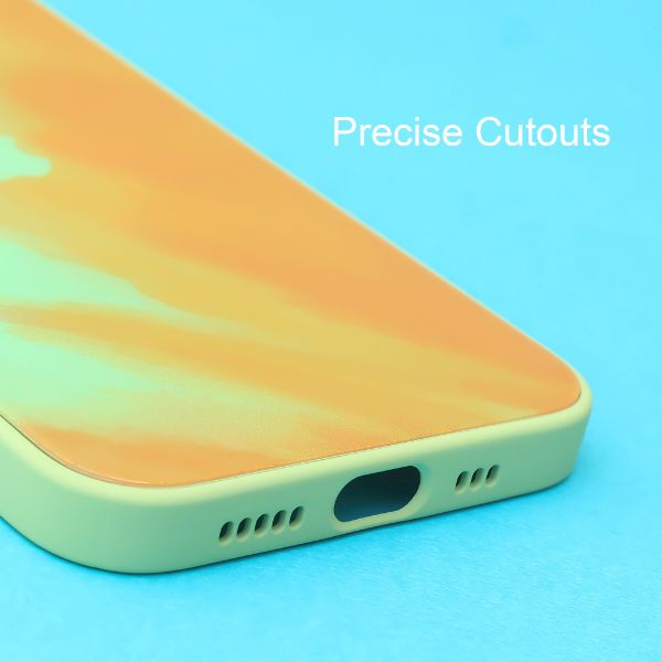 Ocean oil paint mirror case for Apple iphone 11 pro