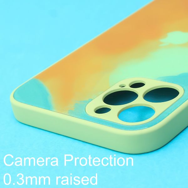 Ocean oil paint mirror case for Apple iphone 11 pro