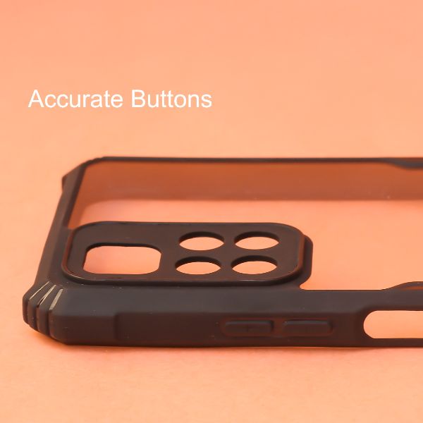 Shockproof protective transparent Silicone Case for Redmi Note 11