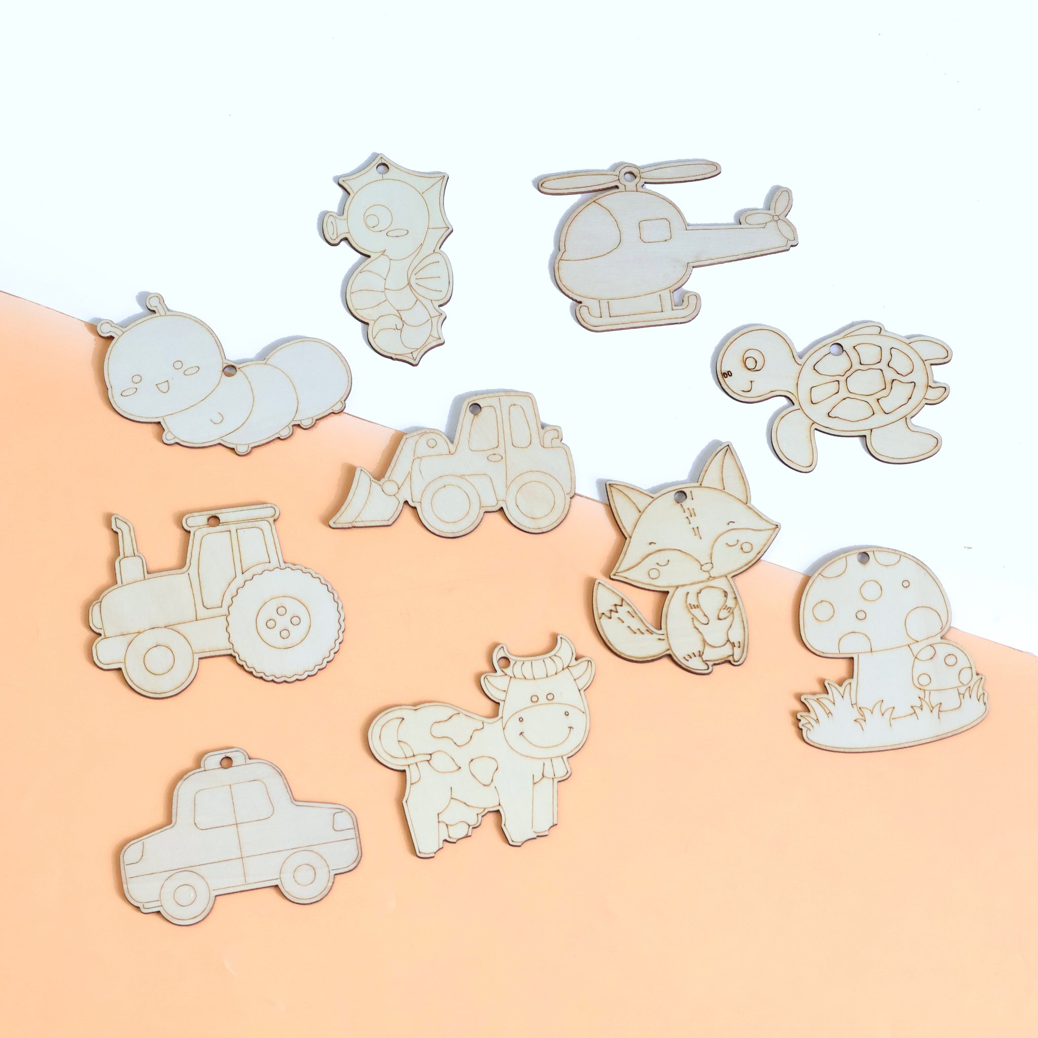 Mini DIY Painting wooden Kit