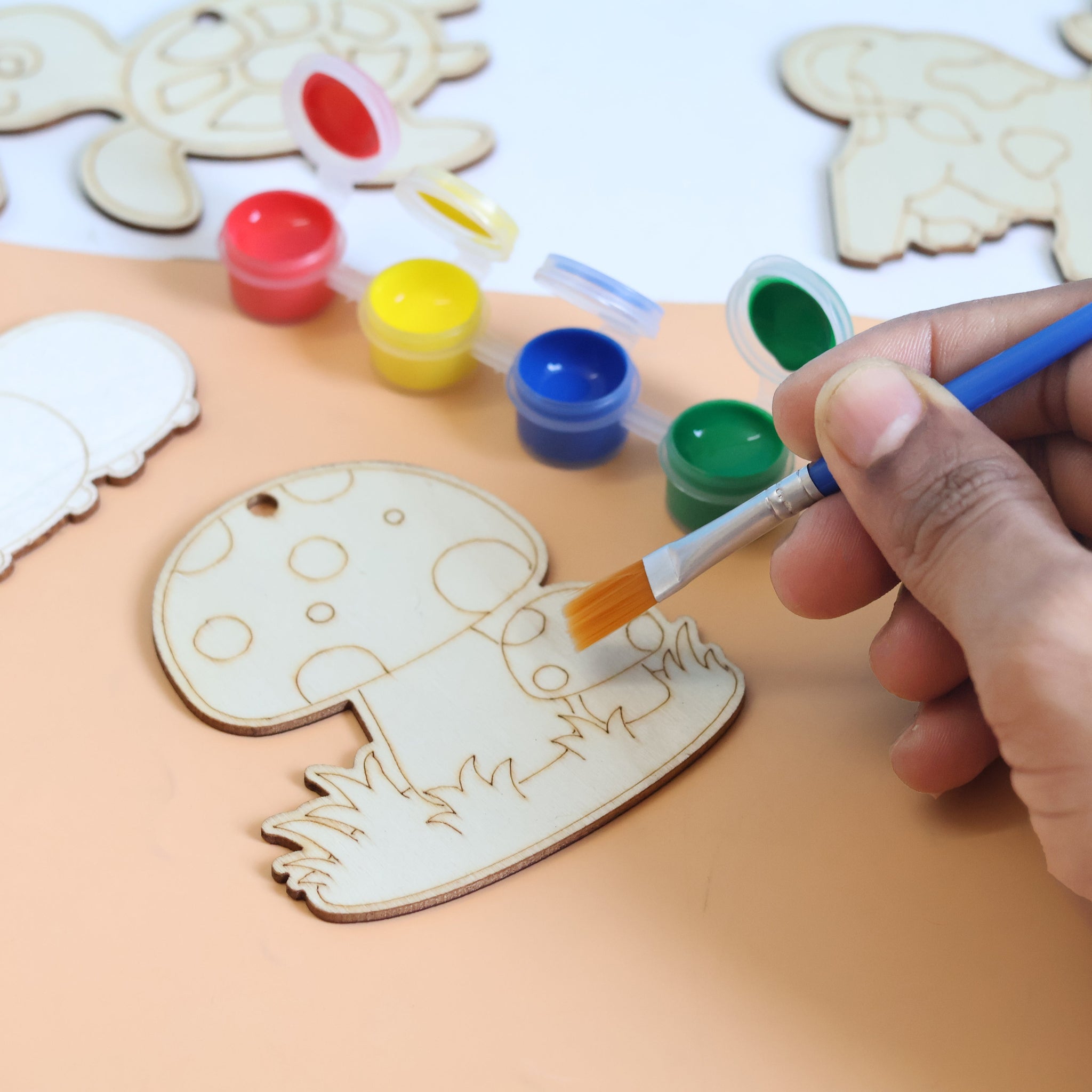 Mini DIY Painting wooden Kit