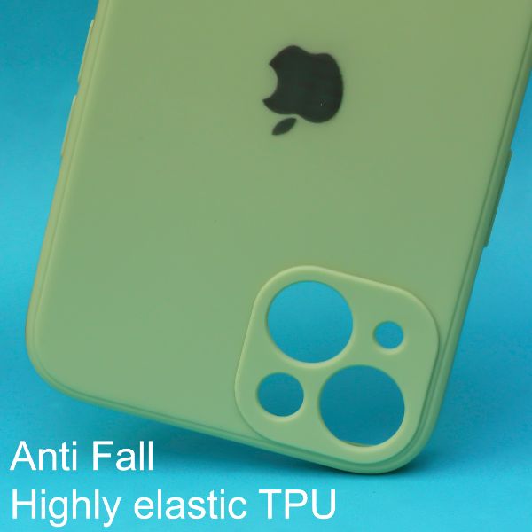 Light Green Candy Silicone Case for Apple Iphone 15 Plus