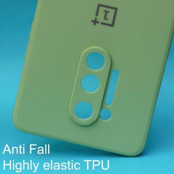 Light Green Candy Silicone Case for Oneplus 8 pro