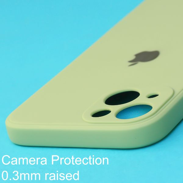 Light Green Candy Silicone Case for Apple Iphone 13