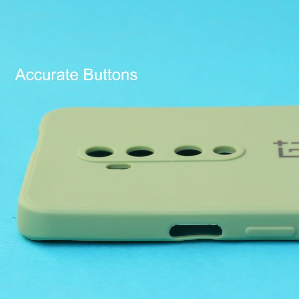 Light Green Candy Silicone Case for Oneplus 7 pro