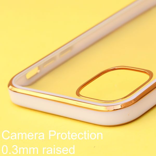 Purple Electroplated Transparent Case for Apple iphone 13 Pro Max