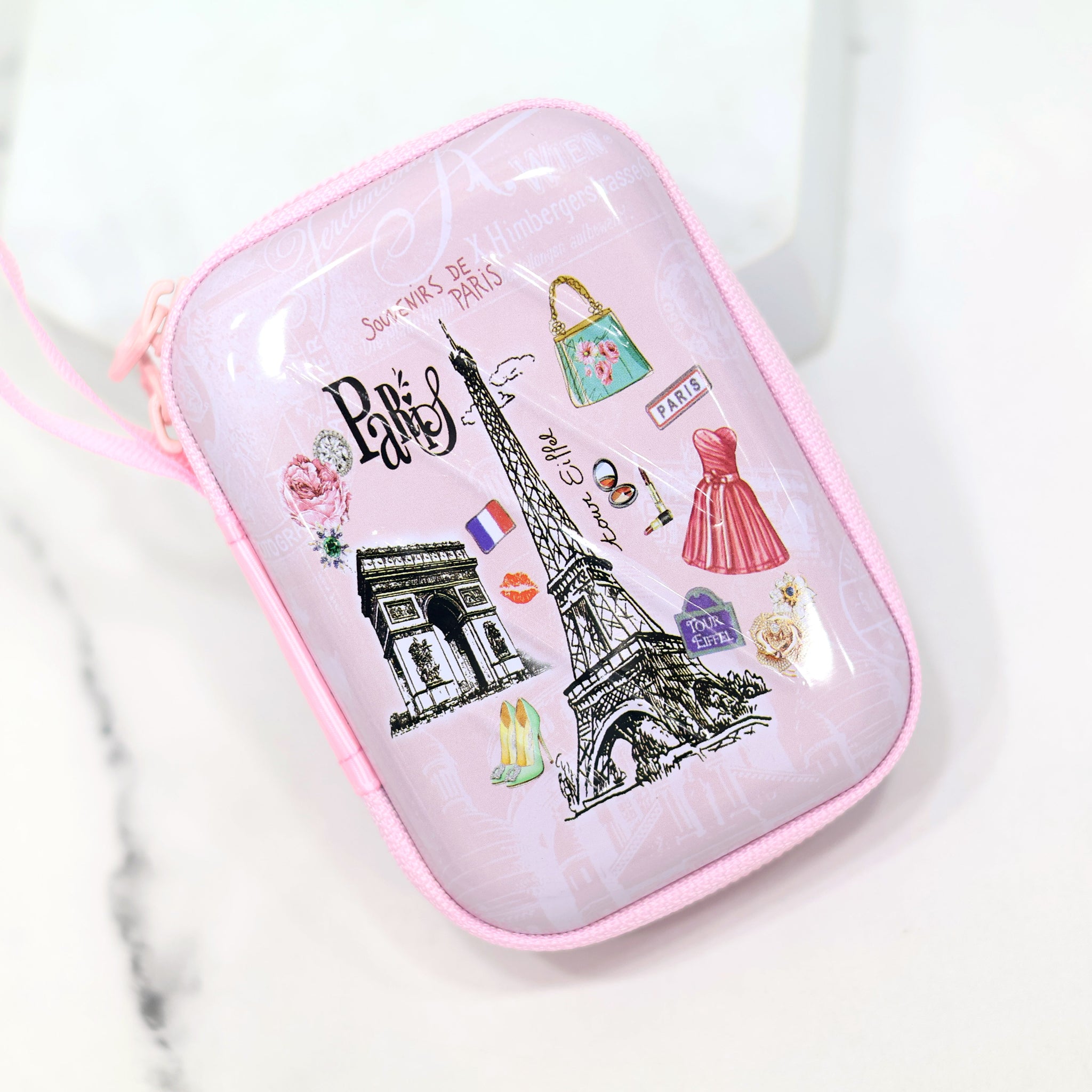 Eiffel Tower Metal Multipurpose Coin Pouch