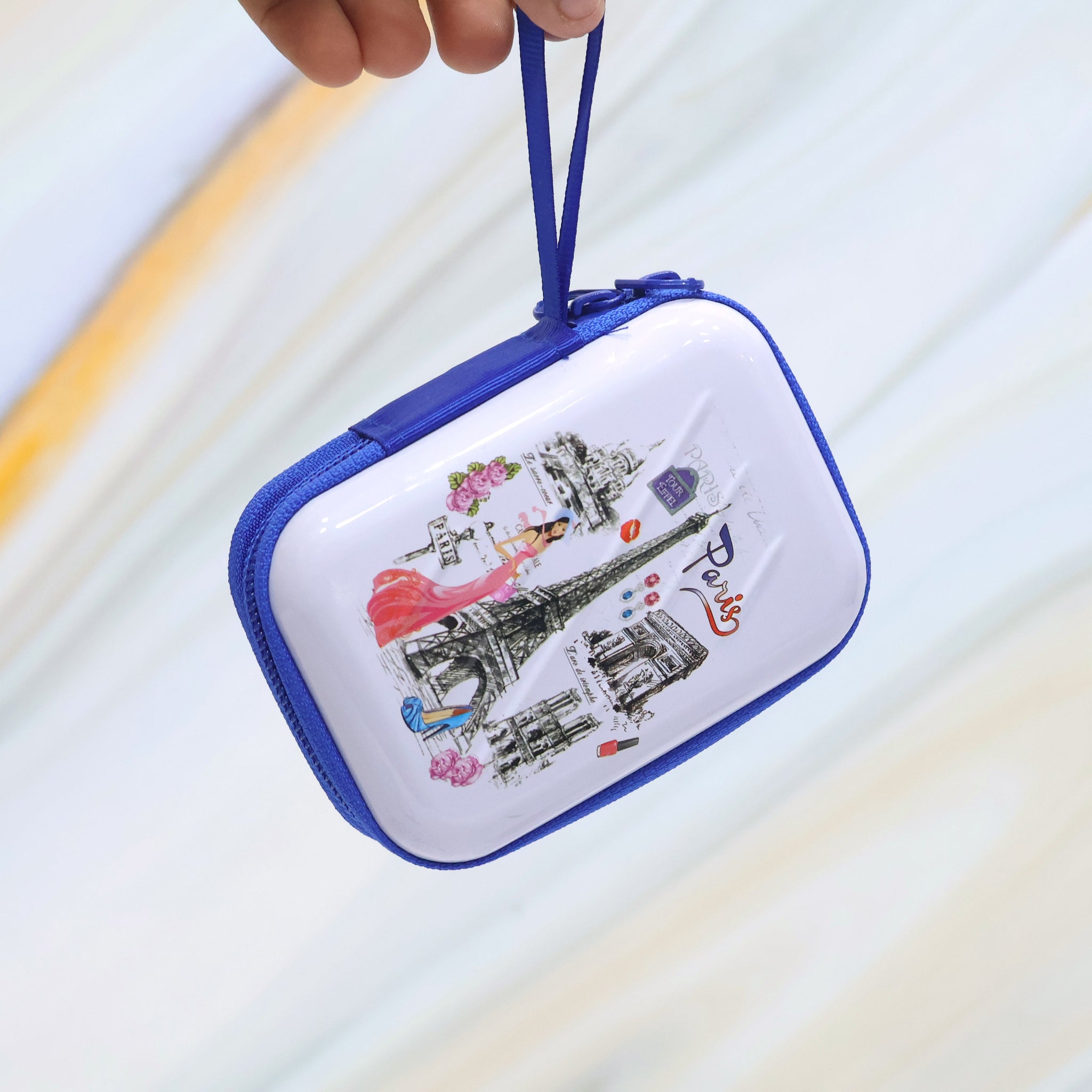 Eiffel Tower Metal Multipurpose Coin Pouch